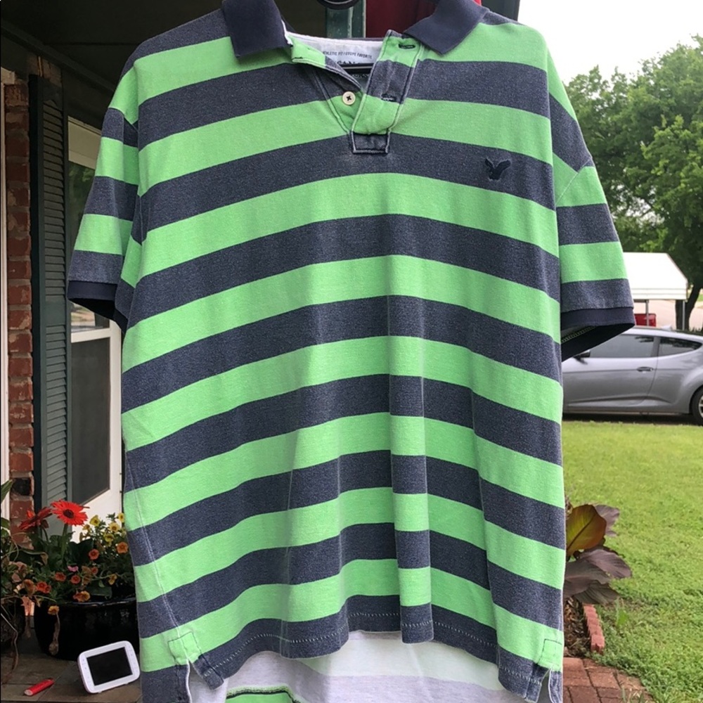 American Eagle 🦅 Vintage XL Blue & Green